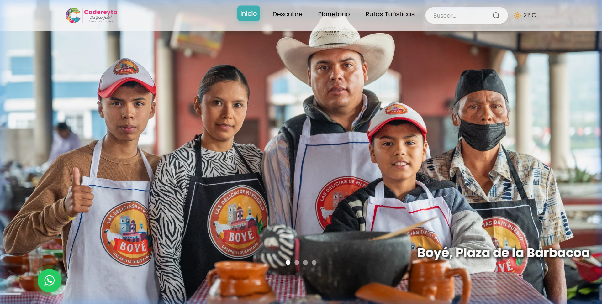 Turismo Cadereyta - Proyecto de desarrollo web por Noor Telecom